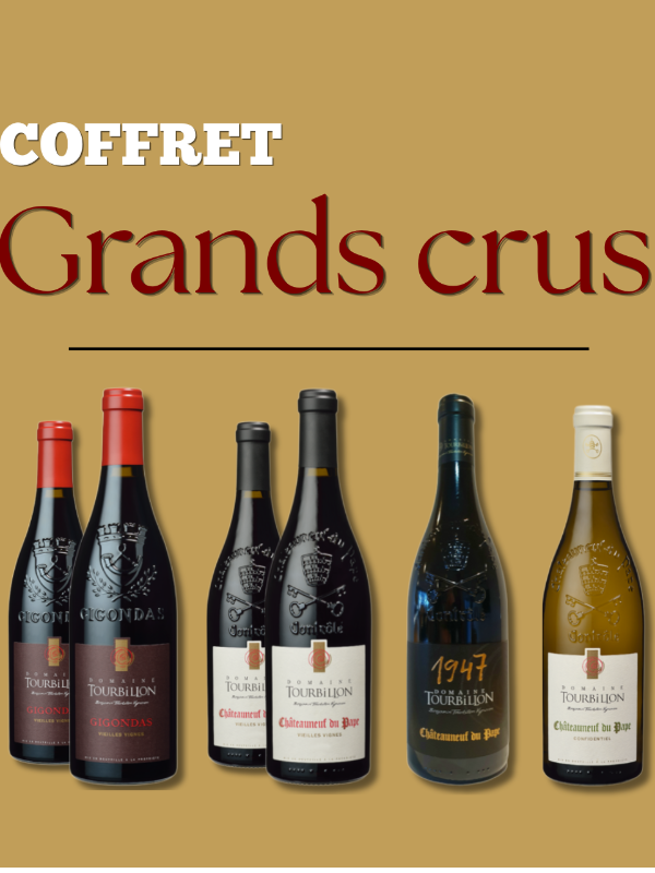 Coffret Les Grands Crus du Rhône – Domaine Tourbillon - Offre -15%